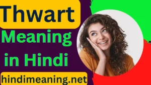 Thwart Meaning In Hindi